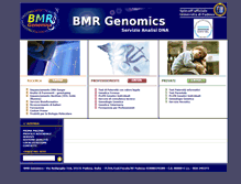 Tablet Screenshot of bmr-genomics.com